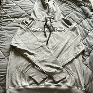 Nitro hoodie unisex men/women medium NWT gray